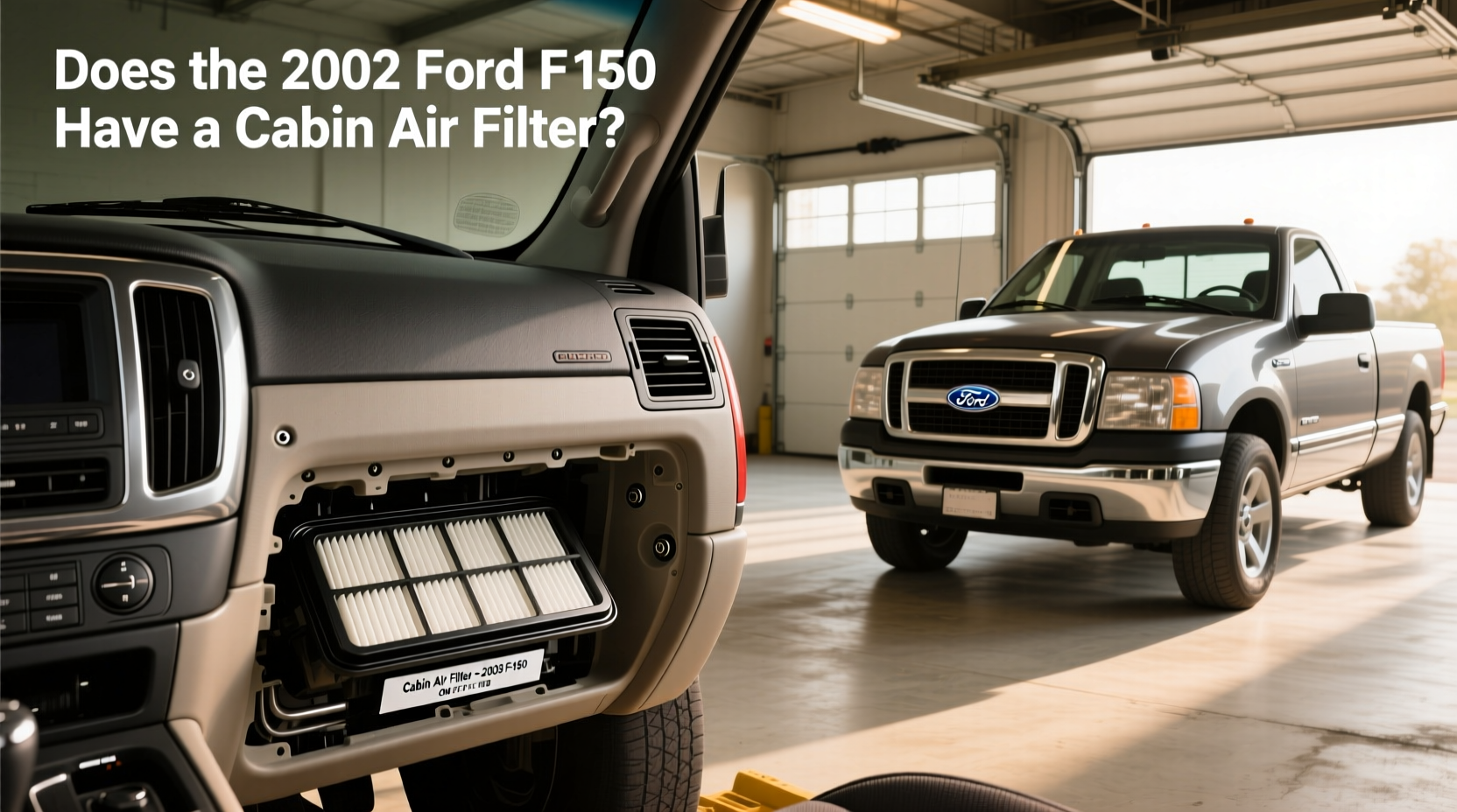 2002–2003 f150 cabin air filter yes or no 