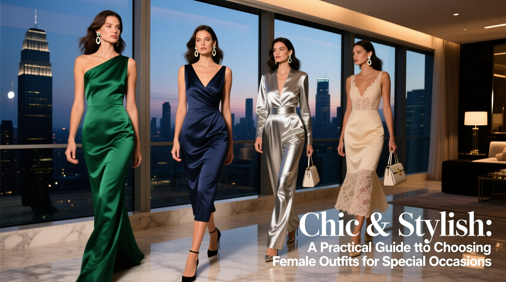 chic and stylish a practical guide to choosing female outfits for special occasions