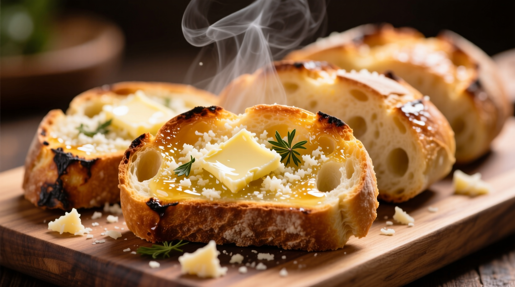 parmesan garlic bread