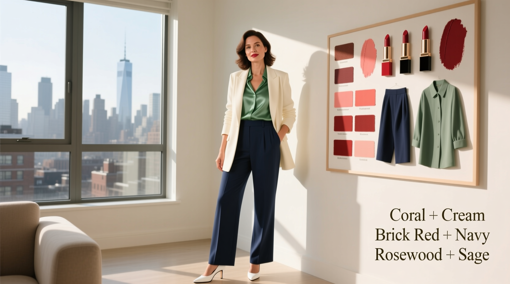 effortless lipstick and outfit combinations a practical guide to flawless color coordination