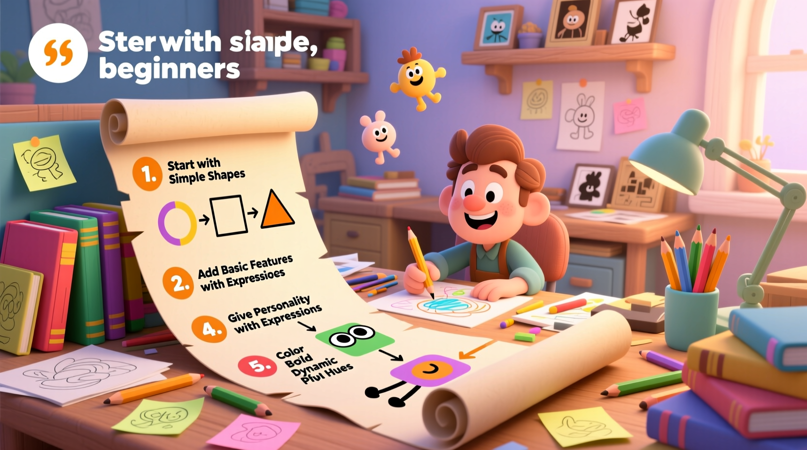 mastering how to make cartoons a step by step guide for beginners