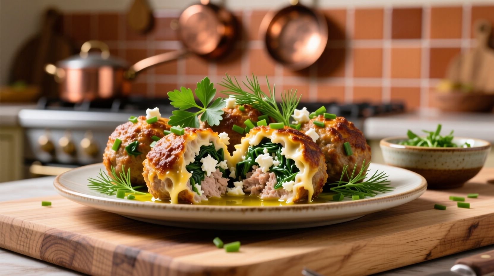 Truthahn-Spinat-Fleischbällchen: Gesunde Rezept-Alternative