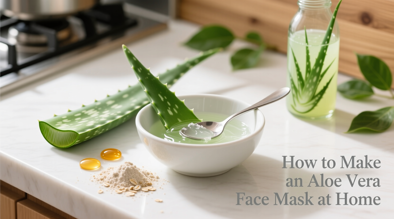 how to make aloe vera face mask
