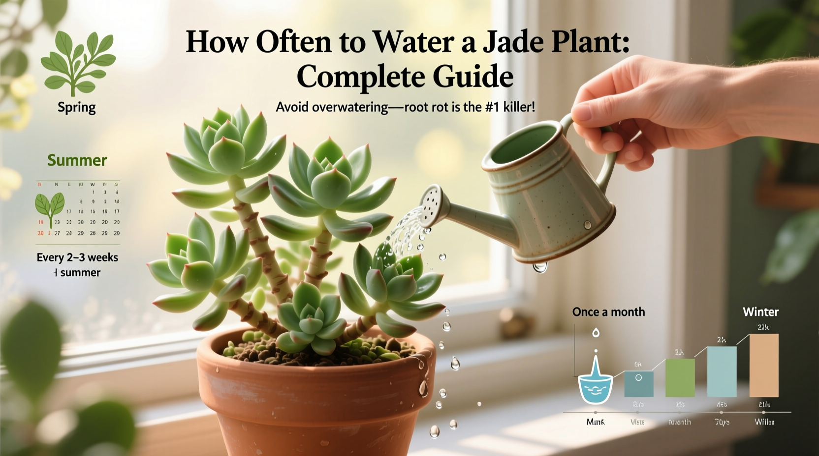 how often do i water my jade plant