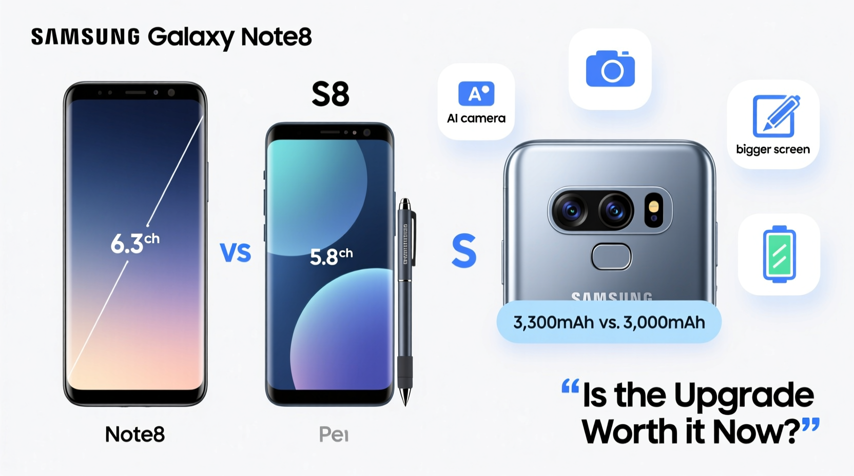 samsung note 8 vs s8 is the upgrade worth it even now