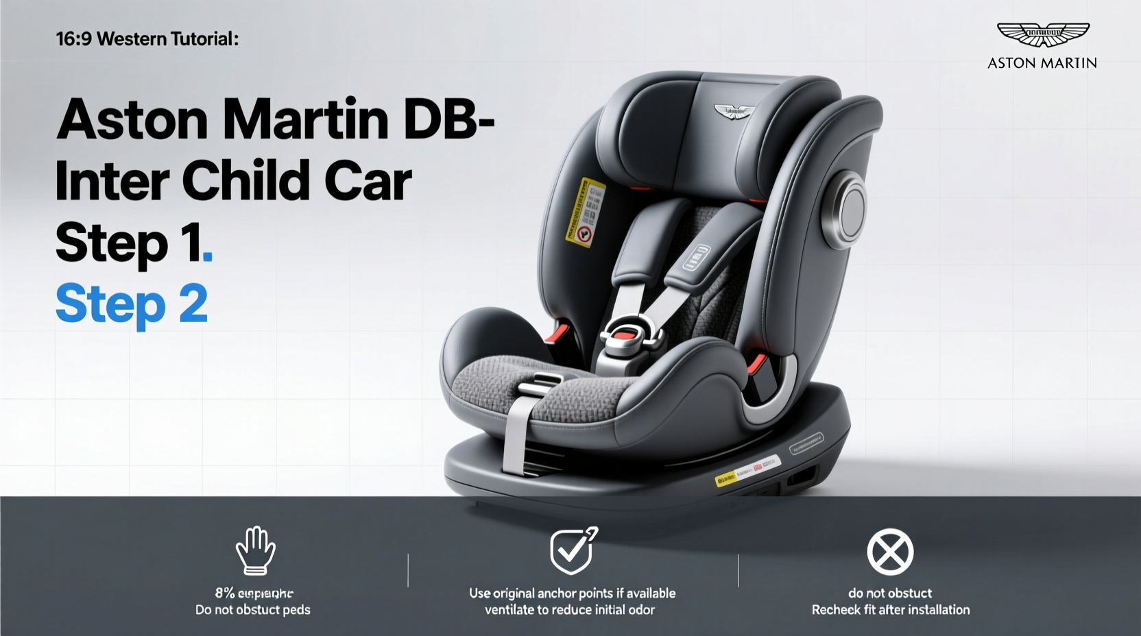 aston martin dbx child car seat option