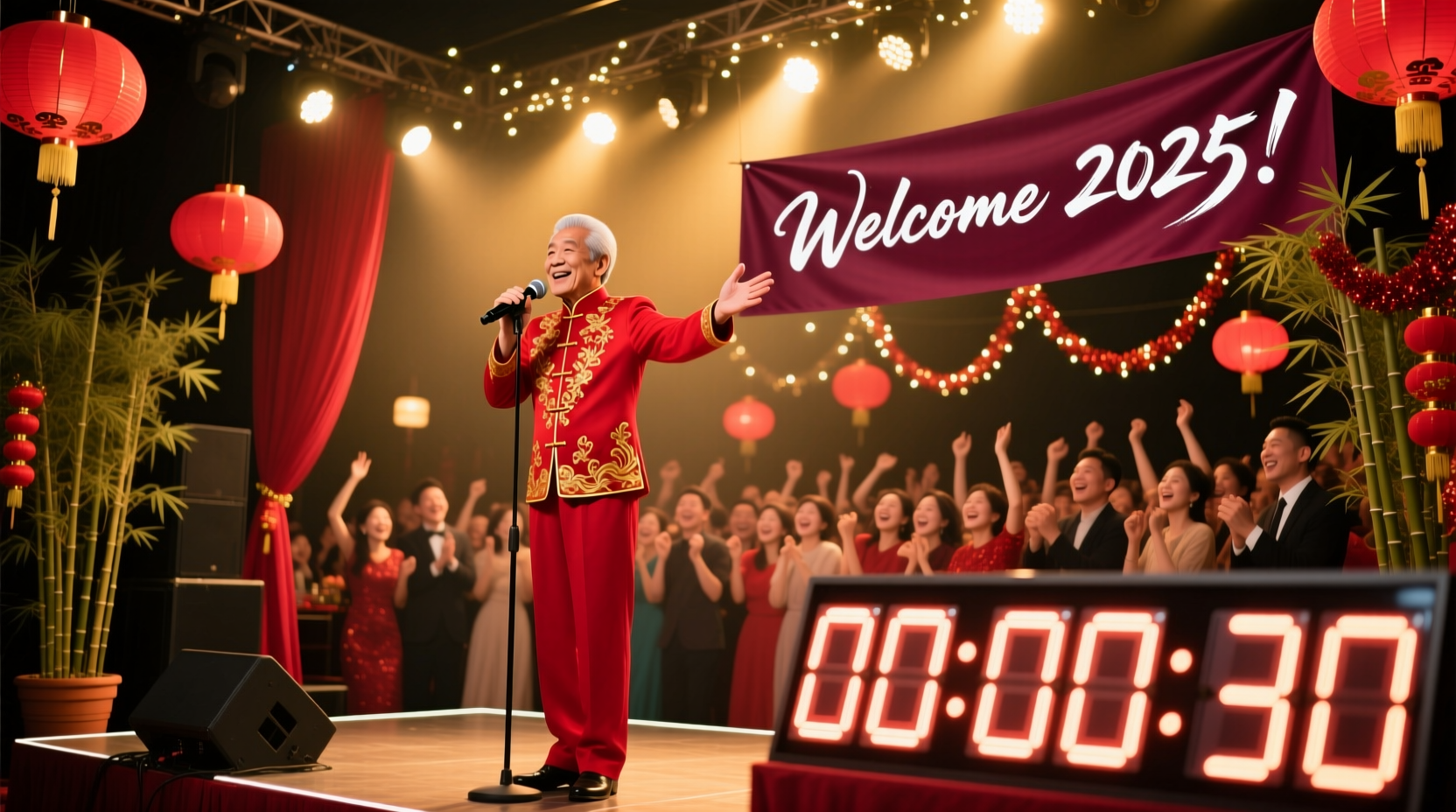 how to start anchoring in new year party