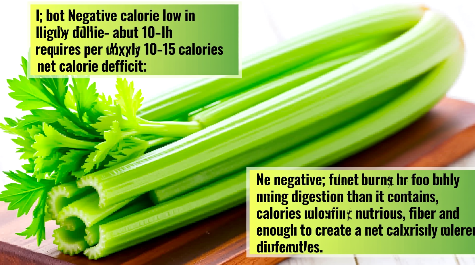 Is Celery a Negative Calorie Food? Science Says No