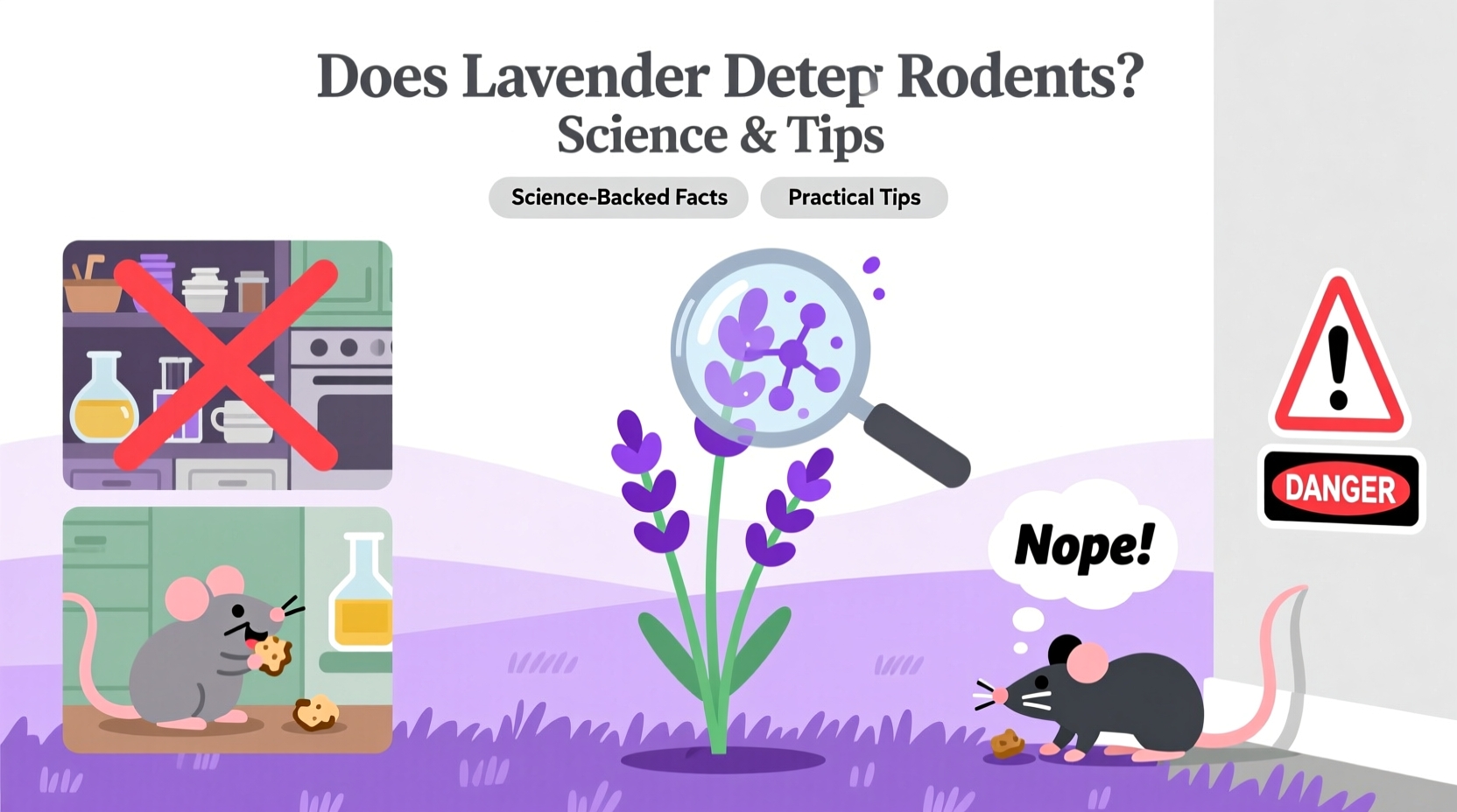 does lavender deter rodents