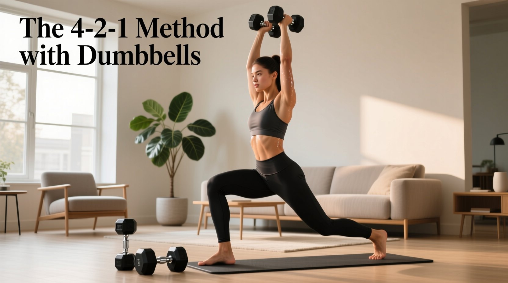 4 2 1 dumbbell leg workout guide