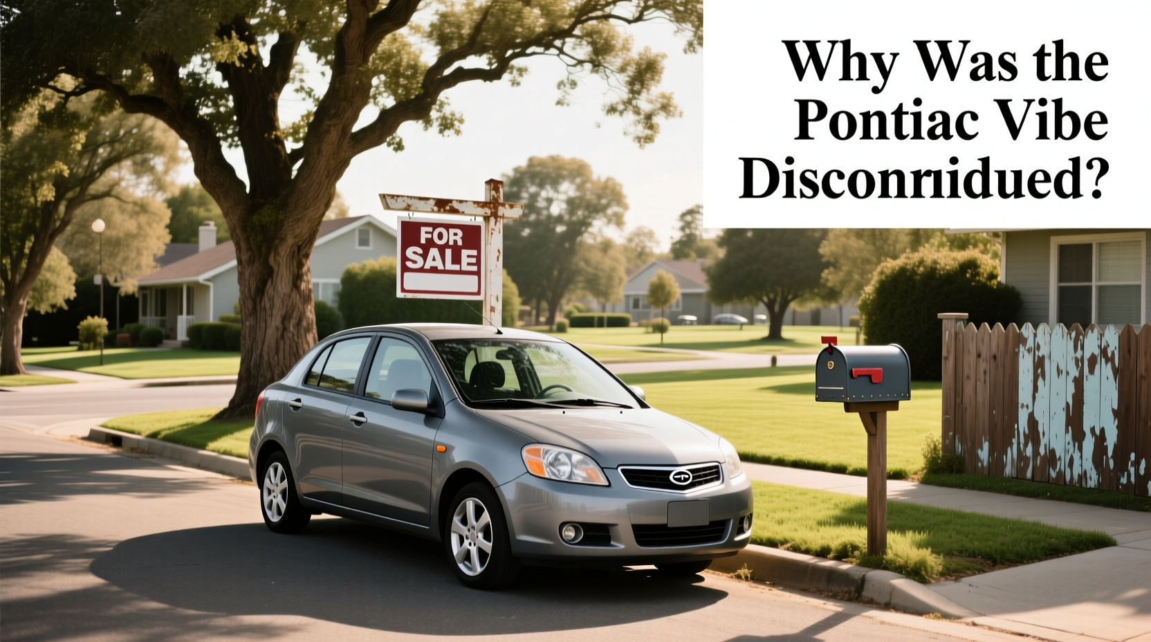 Pontiac Vibe Discontinuation Guide