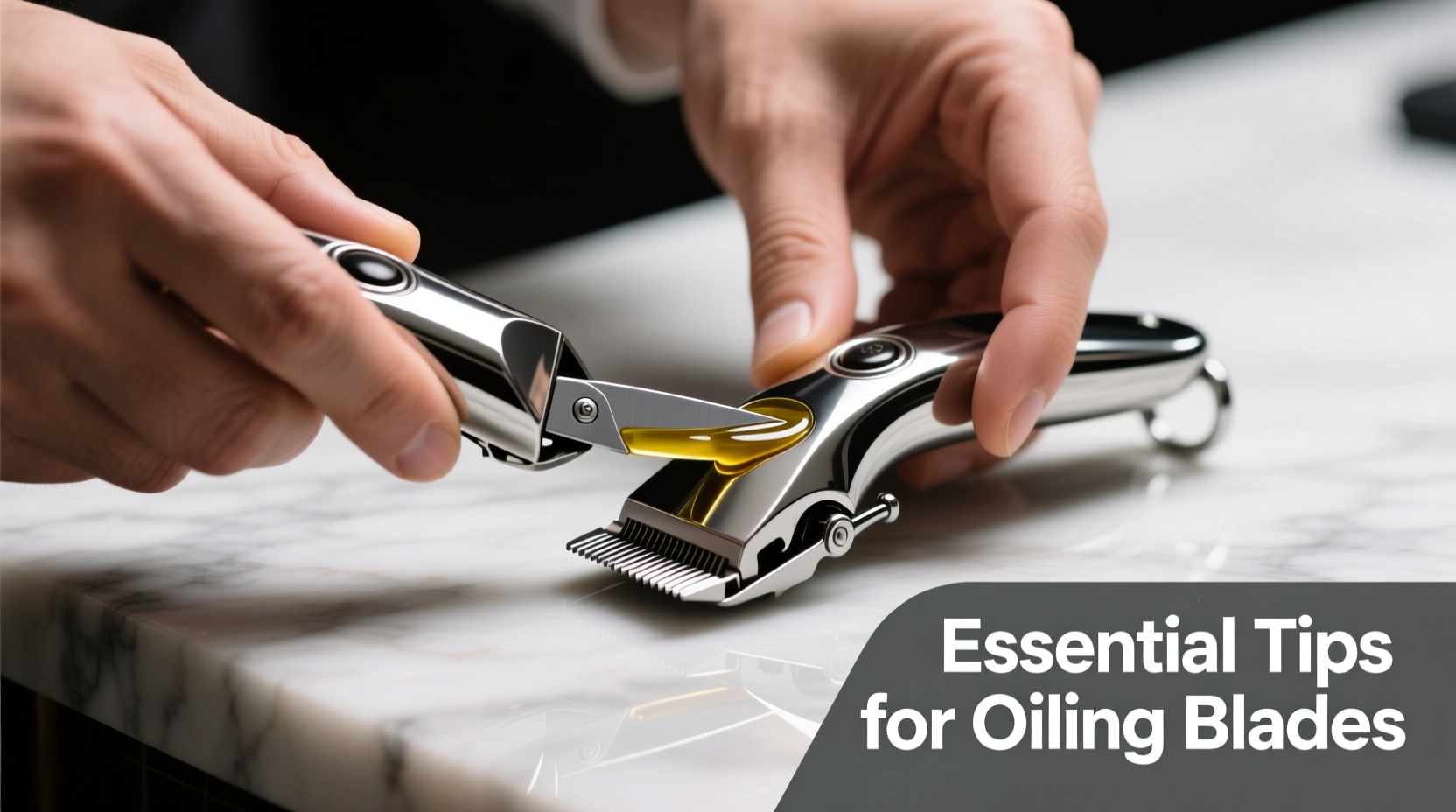 essential tips for oiling blades to keep your clippers sharp and smooth