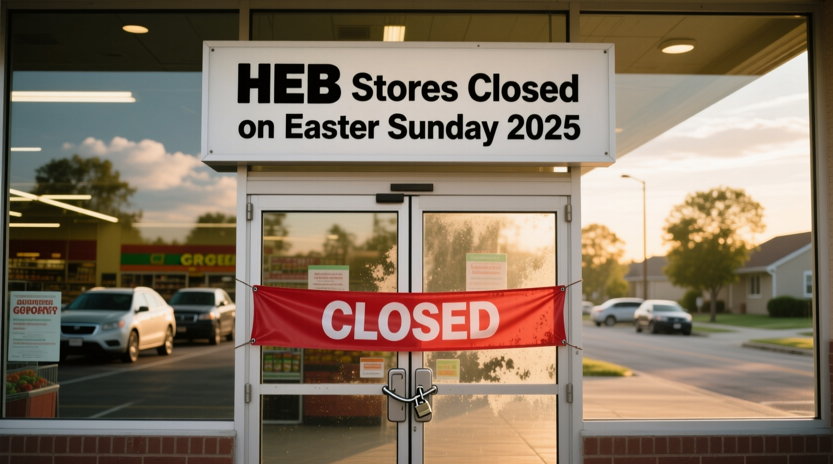is heb closed on easter 2025