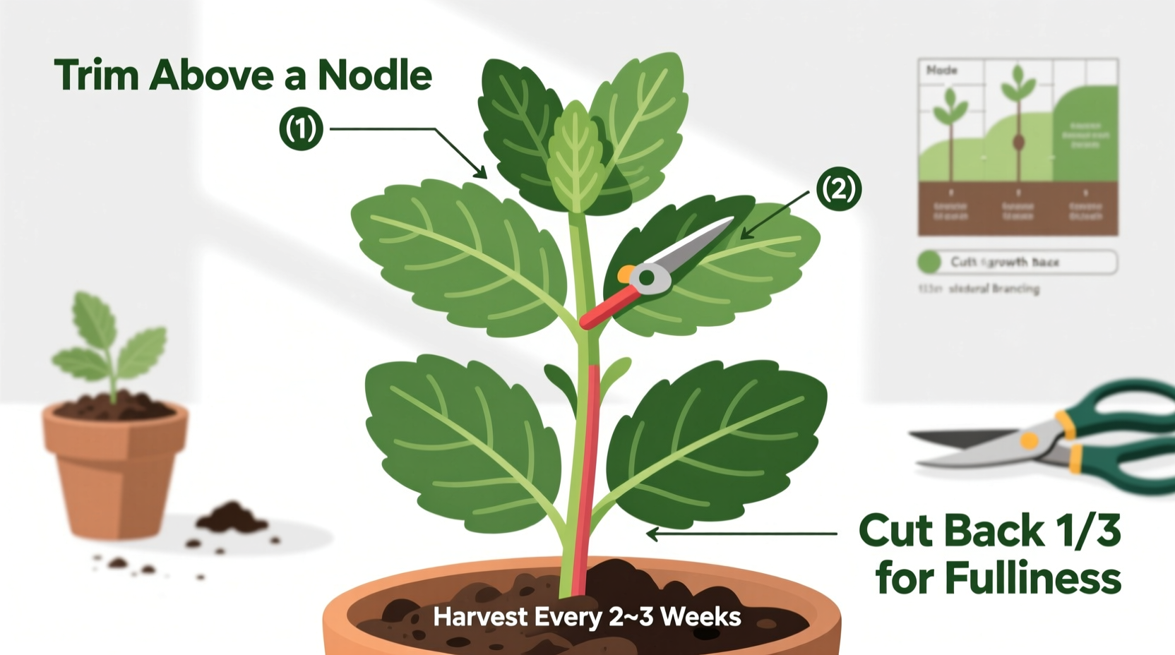 How to Trim Mint Plant for Bushier Growth & More Harvests
