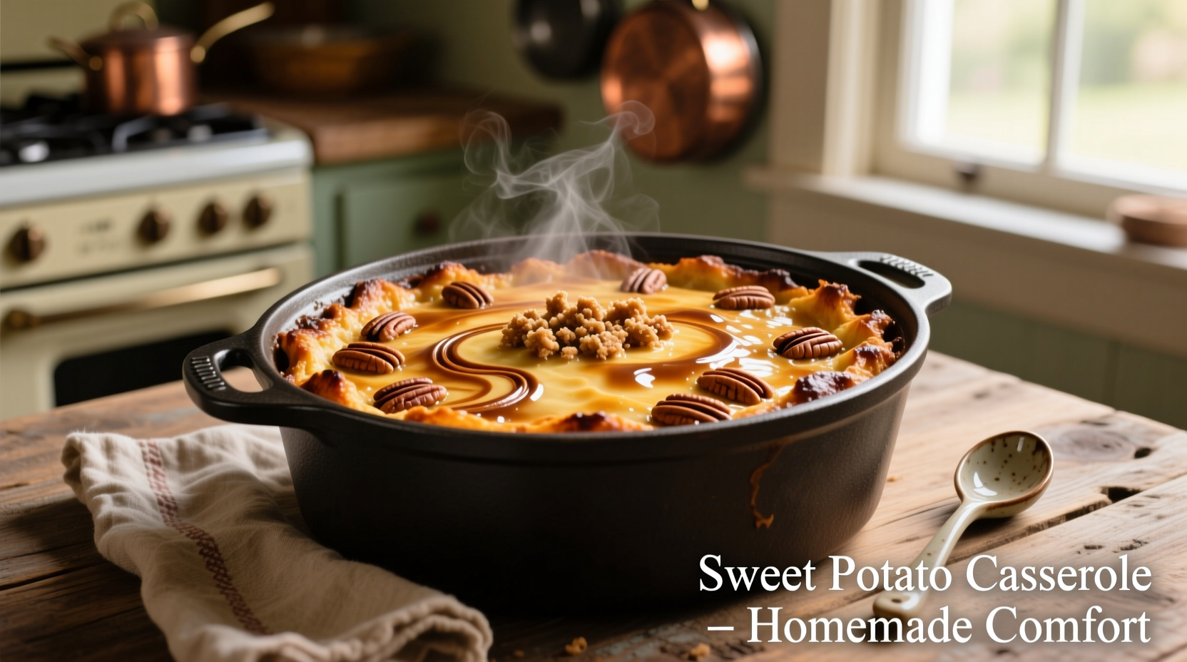 crockpot sweet potato casserole