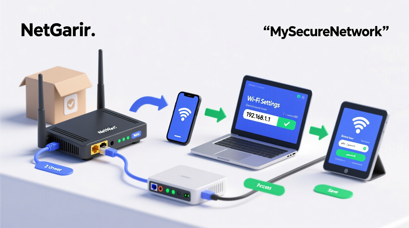 step by step guide to connect your netgear device for seamless internet access