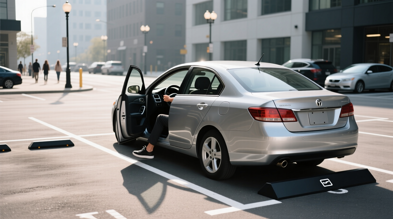 How to Choose a Manual Car Parking Space Blocker and Park Safely