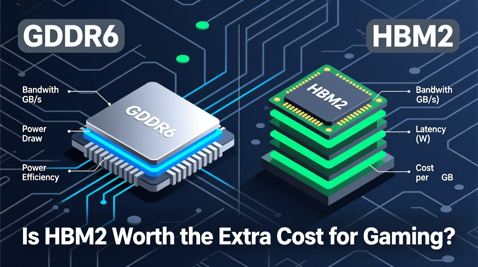 gddr6 vs hbm2 is hbm2 worth the extra cost for gaming