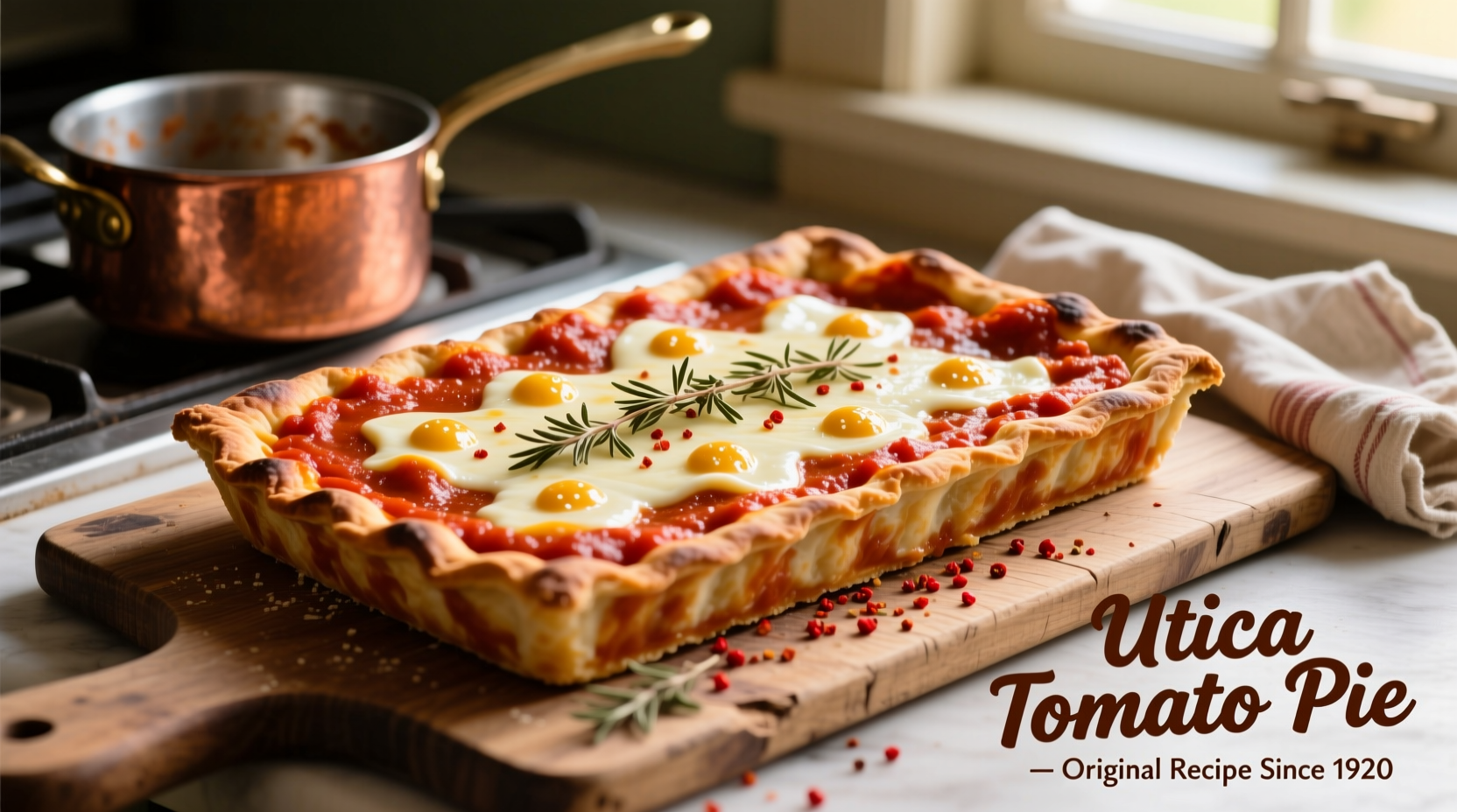 Utica Tomato Pie: Regional Pizza Style Explained