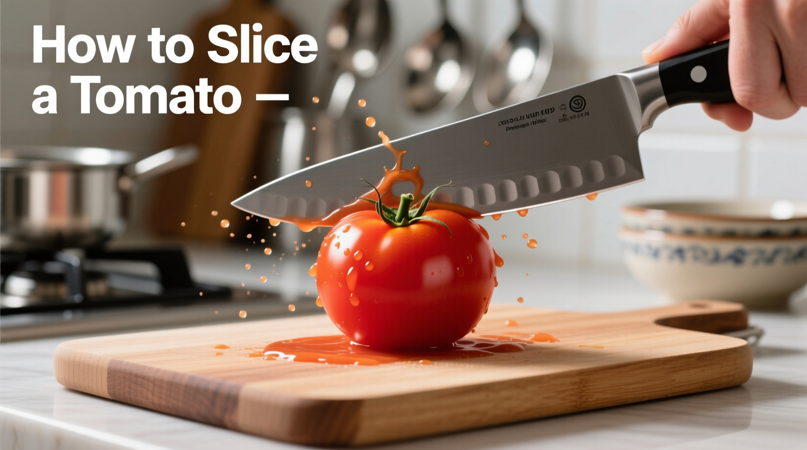 How to Slice a Tomato Perfectly: 5-Minute Pro Technique