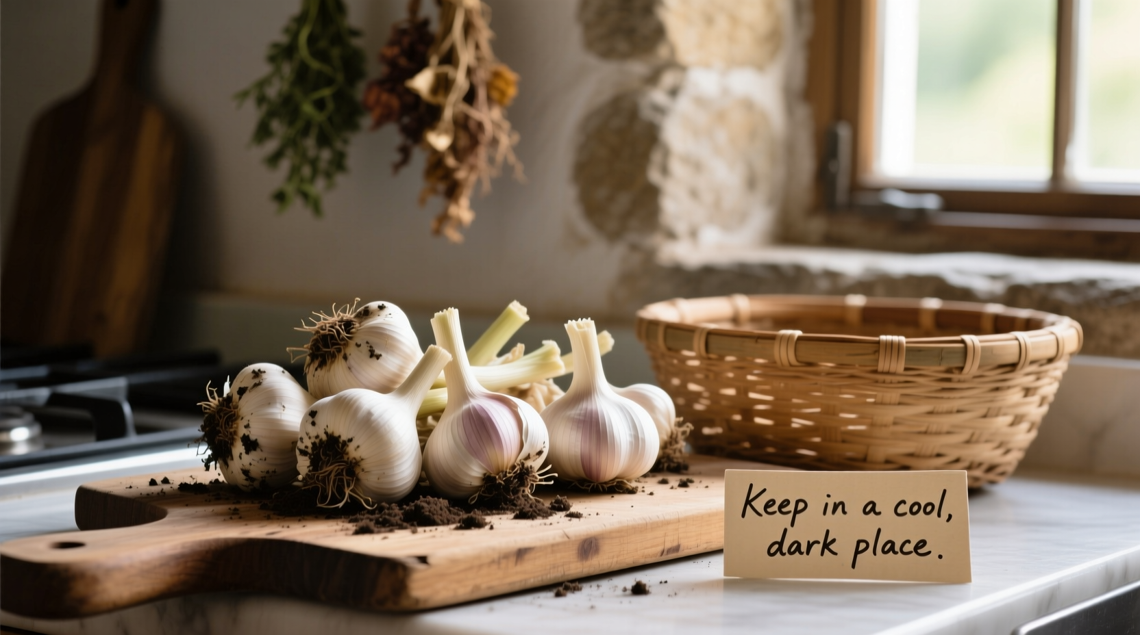 how do you keep fresh garlic