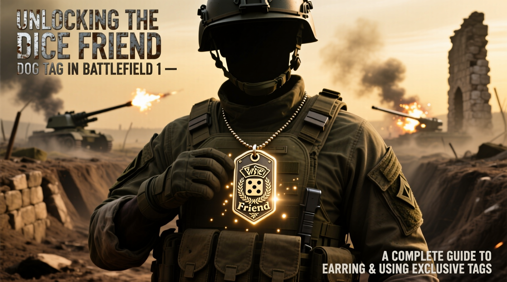 unlocking the dice friend dog tag in battlefield 1 a complete guide to earning and using exclusive tags