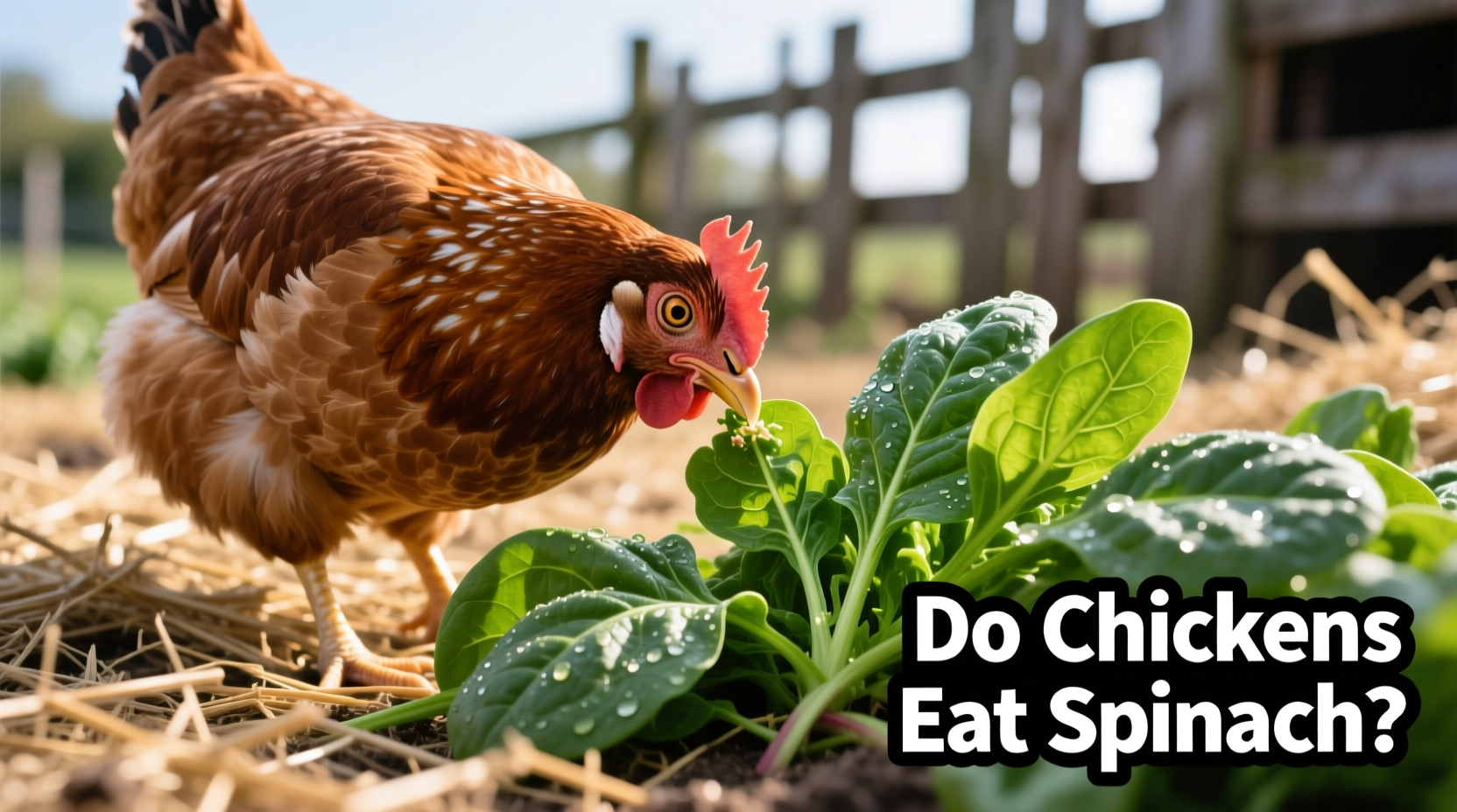 Can Chickens Eat Spinach? Safety Facts & Feeding Tips