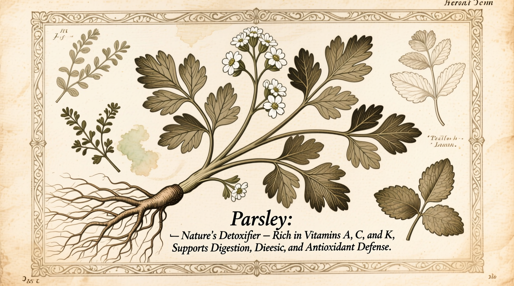 Parsley Medicinal Benefits: Science-Backed Health Effects