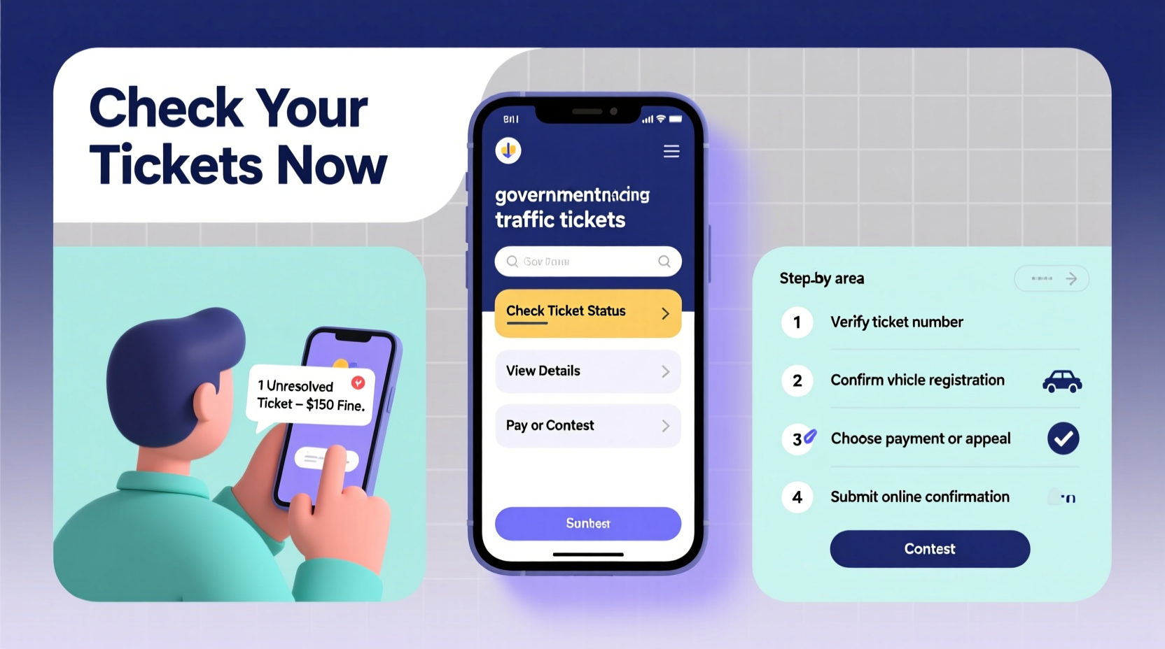 how to easily check and resolve outstanding traffic tickets in your area