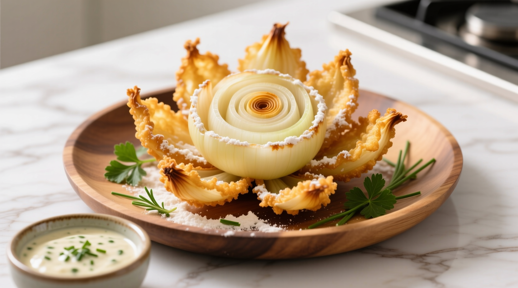 blooming onion air fryer recipe