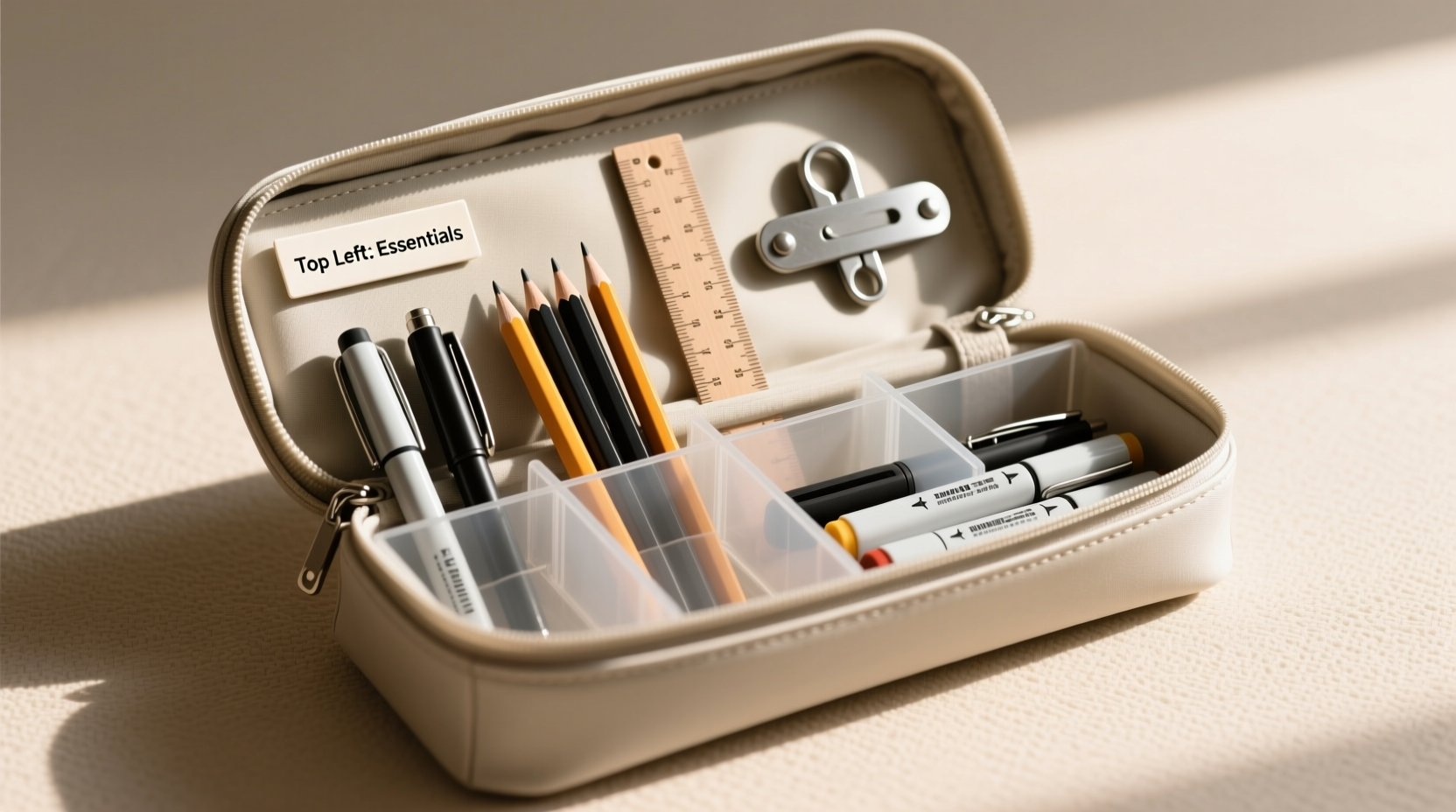 smart strategies to maximize and organize space in your large capacity pencil case