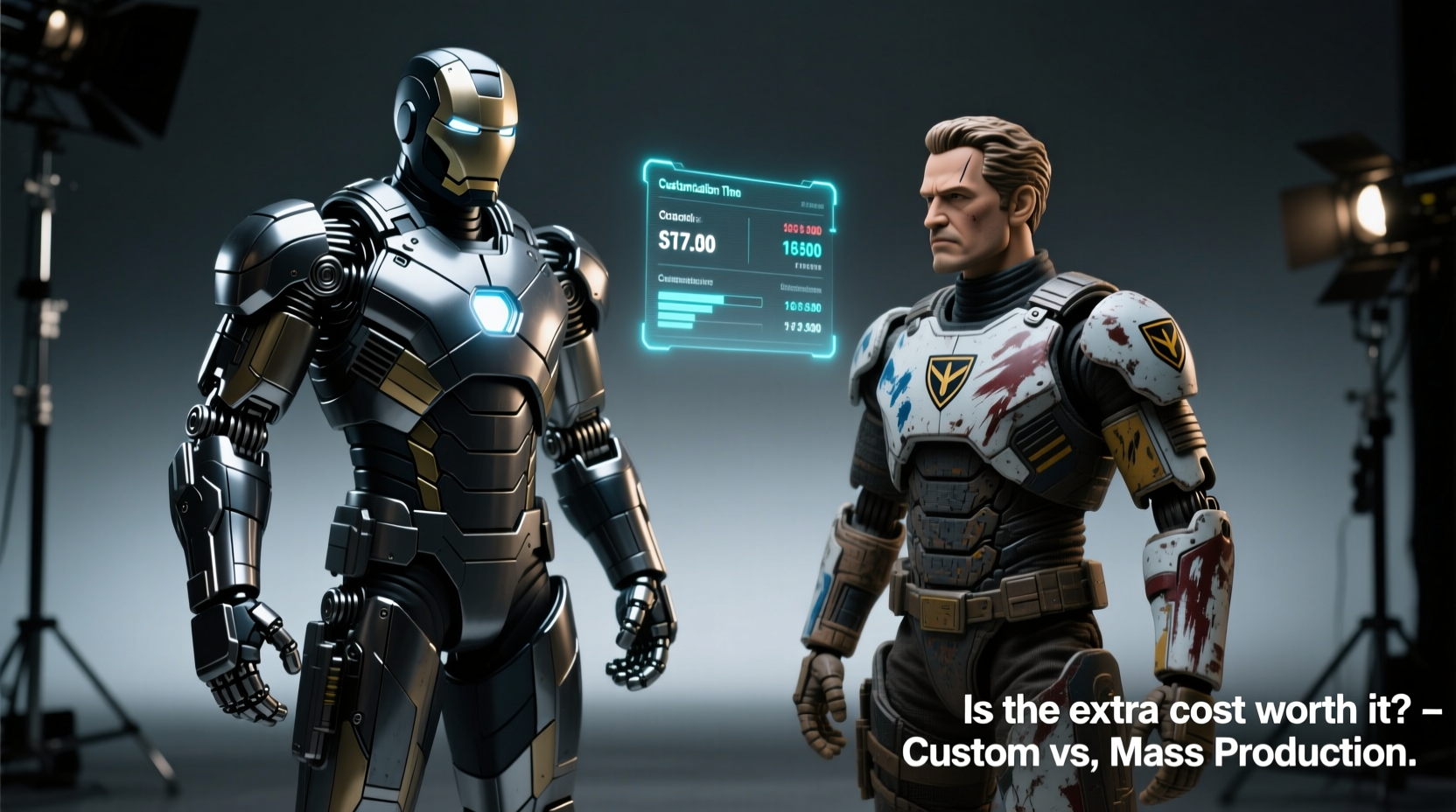 metal heroes character model sets vs custom made figures is the extra cost worth it for a truly unique figure