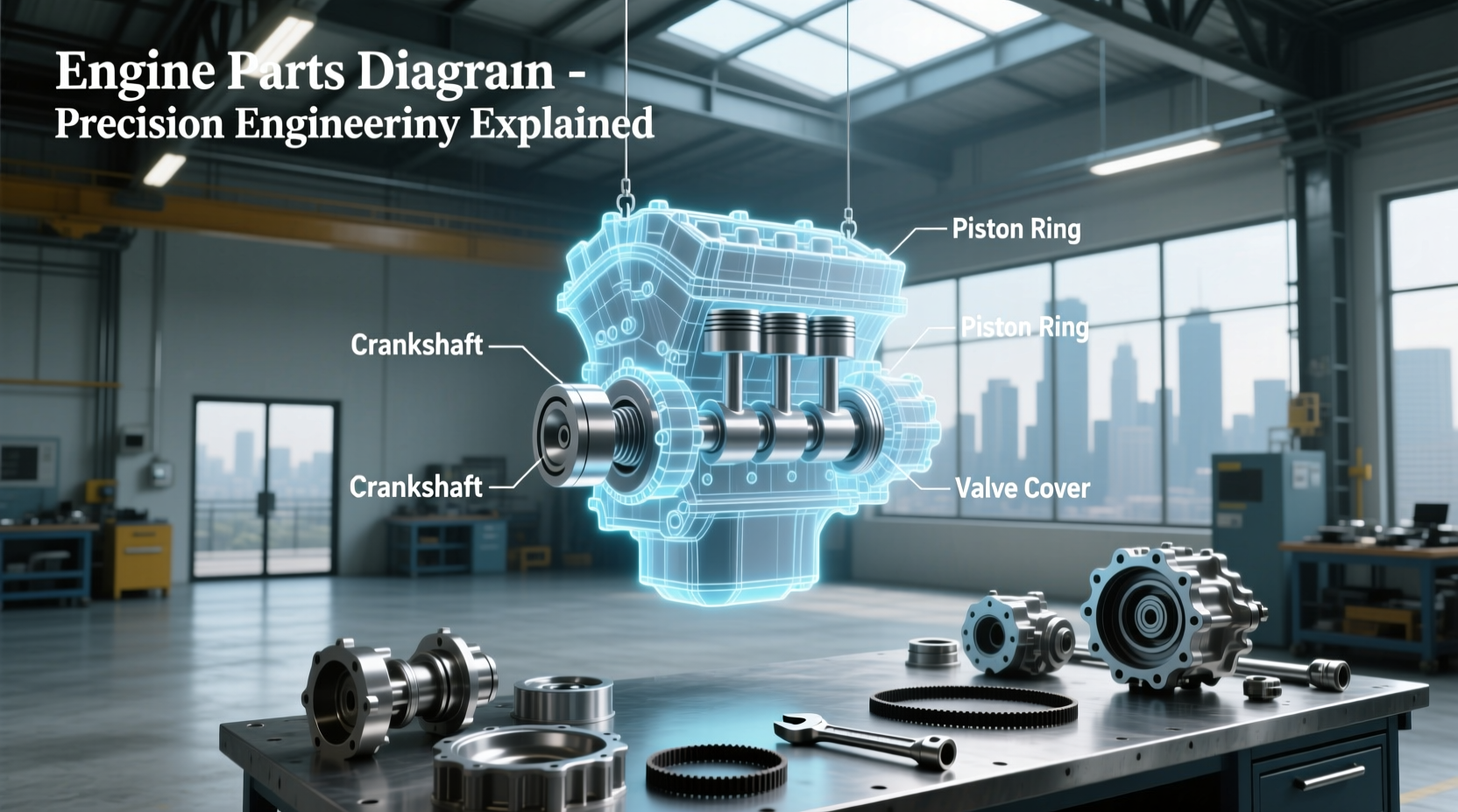 What Is an Engine Parts Diagram and How to Use It?