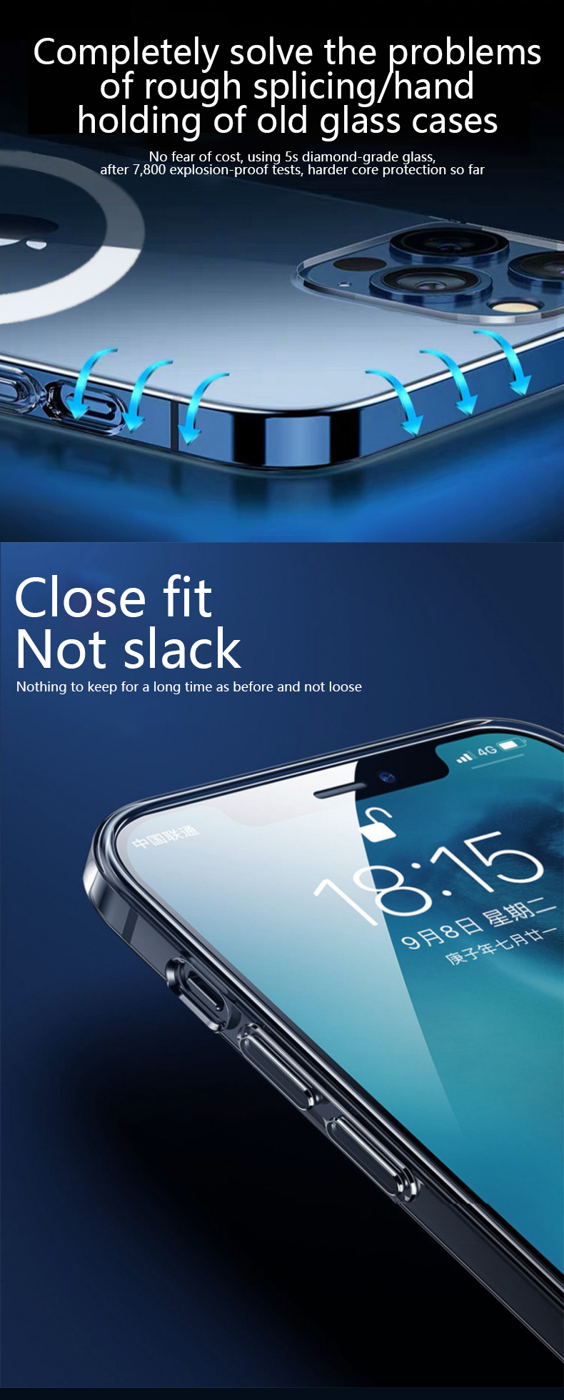New arrive for iPhone 12 Pro Max case cover cell mobile Clear for MagSafe Charger Magnetic Transparent Phone Case