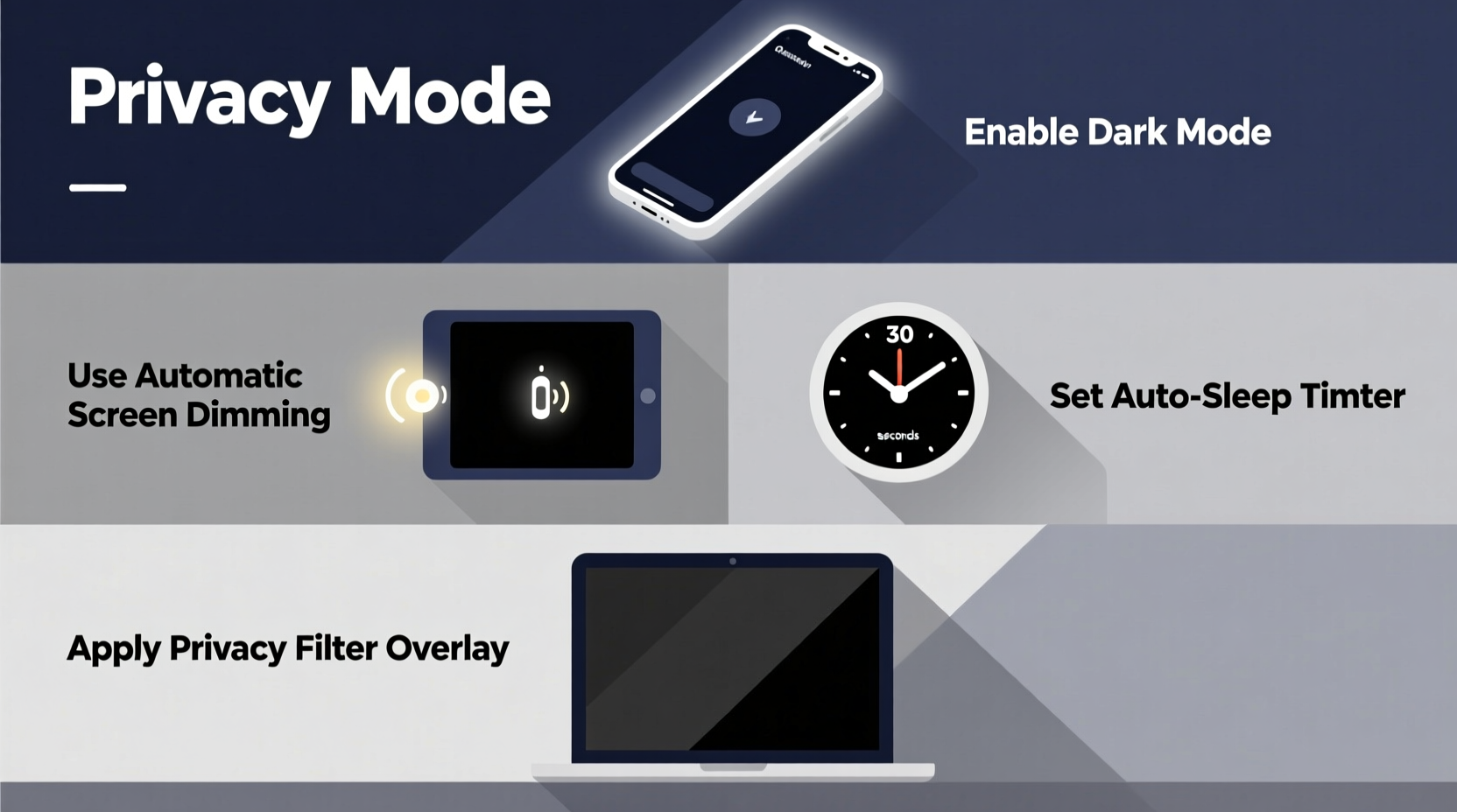 effective methods to make your screen black for privacy and eye comfort