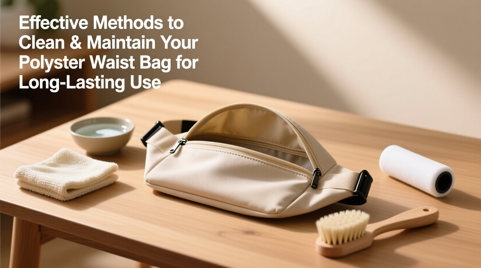 effective methods to clean and maintain your polyester waist bag for long lasting use 2