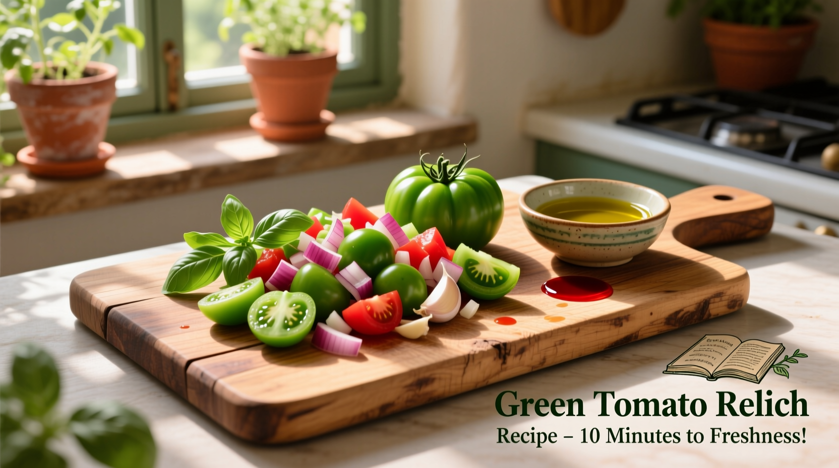 3 Perfect Green Tomato Relish Recipes with Canning Safety Tips