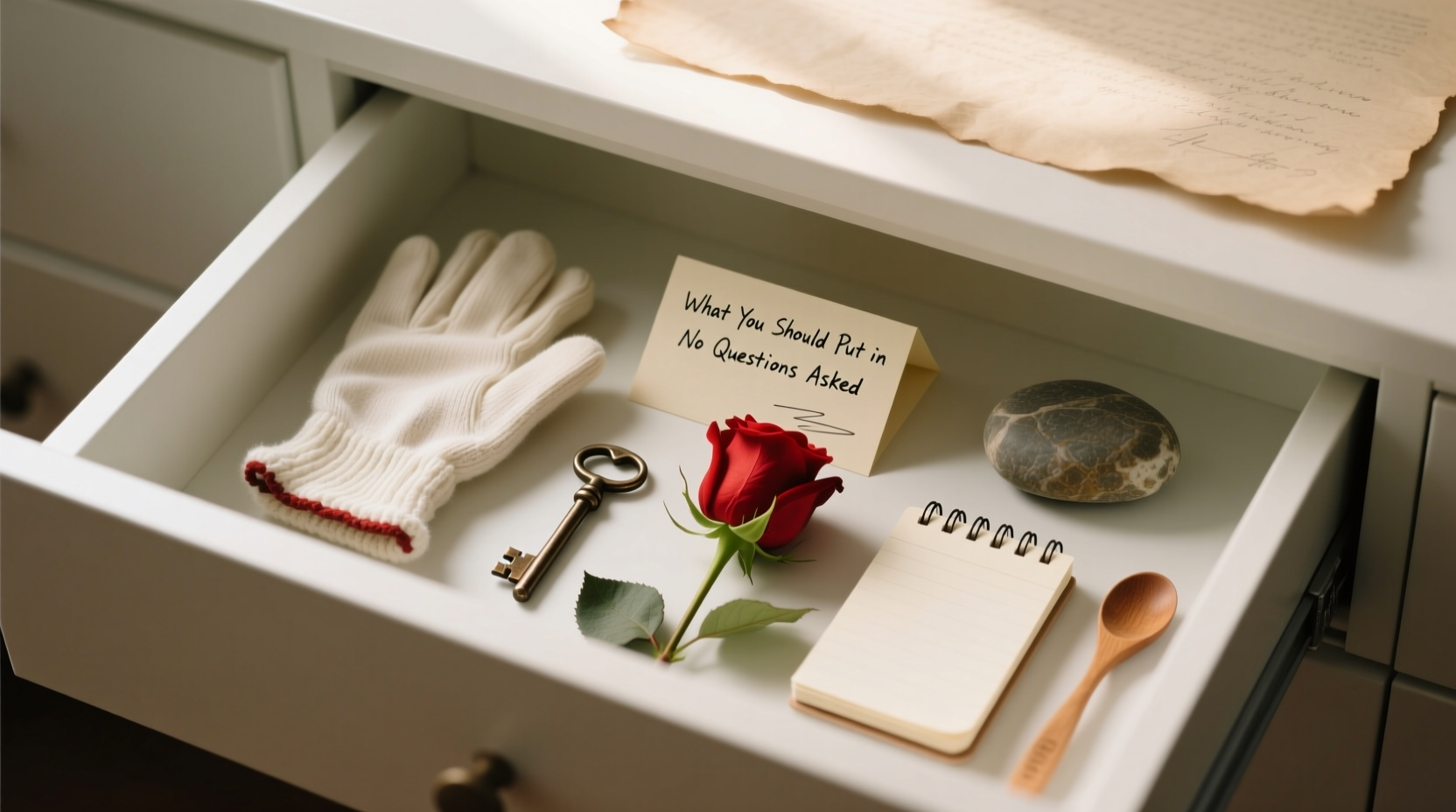 what you should put in a no questions asked drawer fo