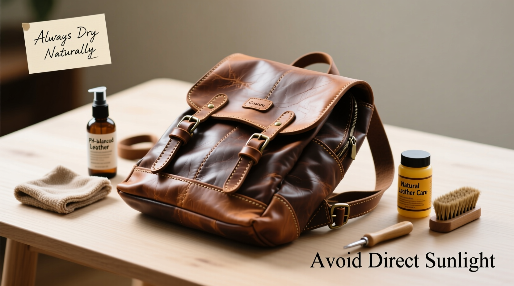 essential tips for maintaining and protecting a washed leather backpack