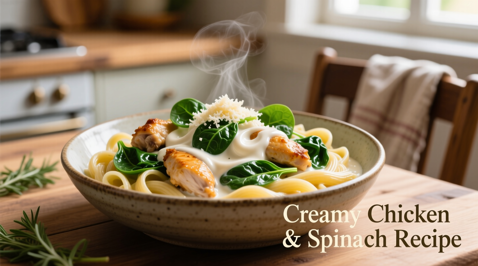 Perfect Creamy Chicken and Spinach Recipe in 25 Minutes