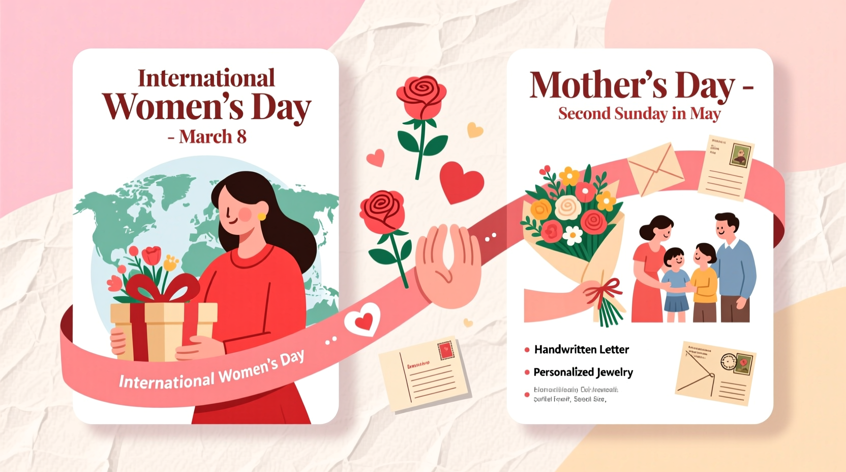 womens day and mothers day