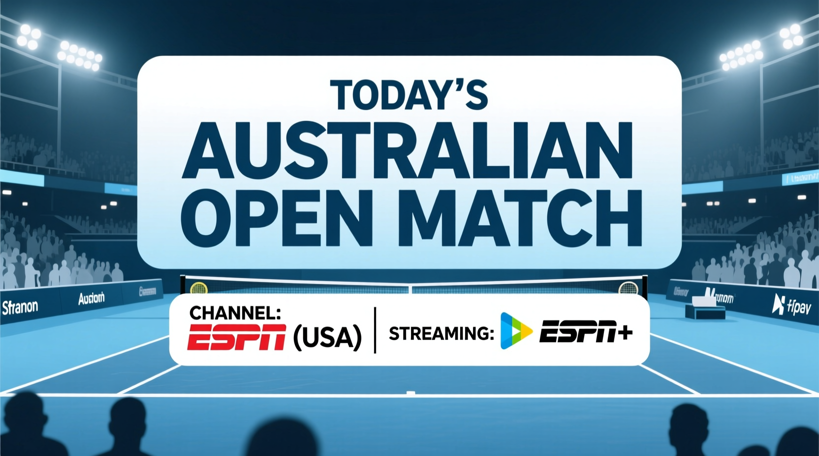 what channel is the australian open on tonight
