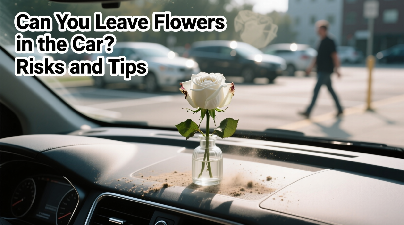 can you leave flowers in the car