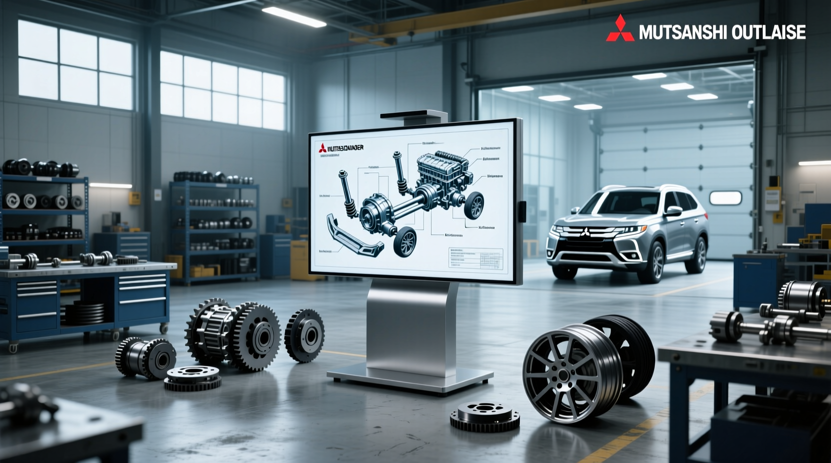 How to Use a Mitsubishi Outlander Parts Diagram for Repairs