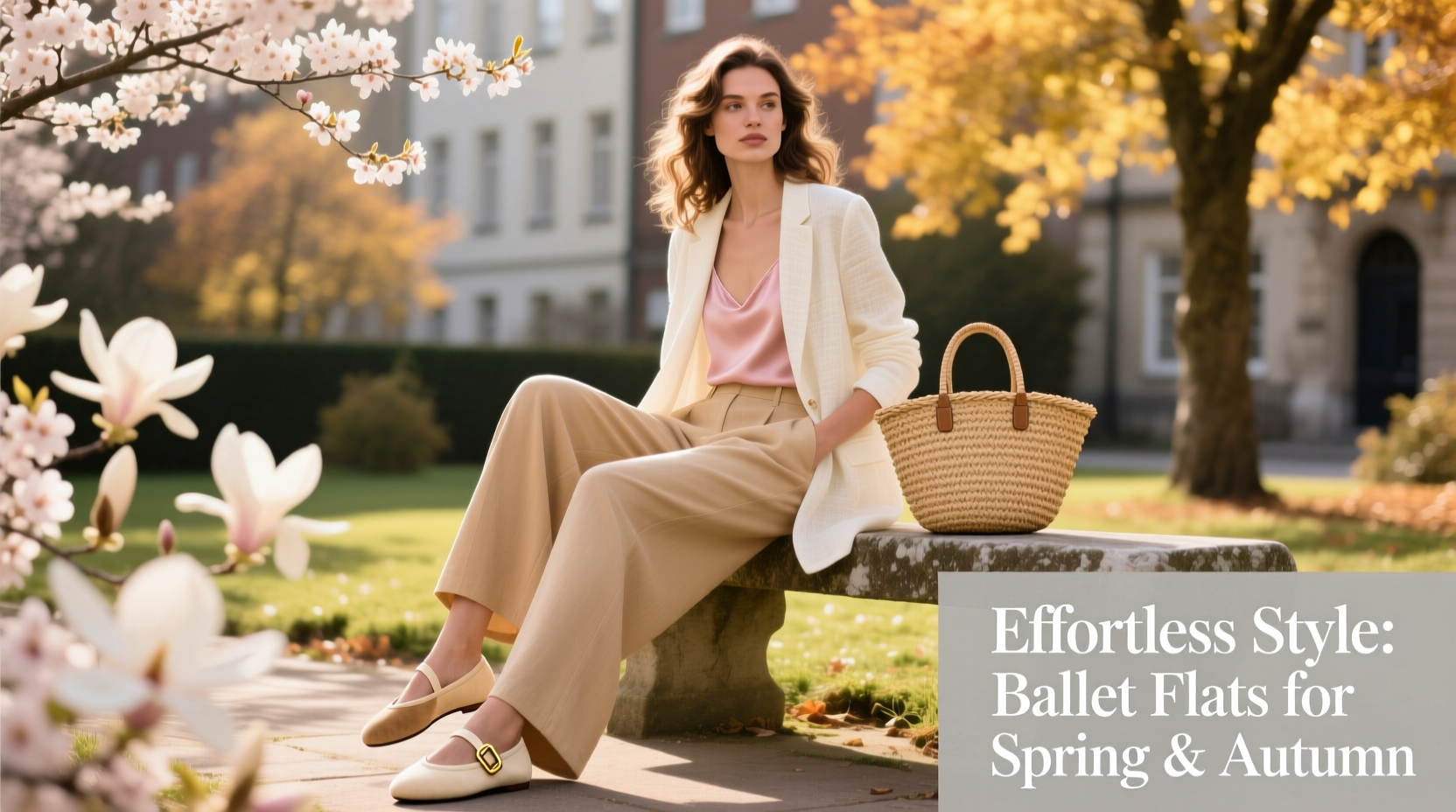 effortless outfit ideas how to style ballet flats for both spring and autumn