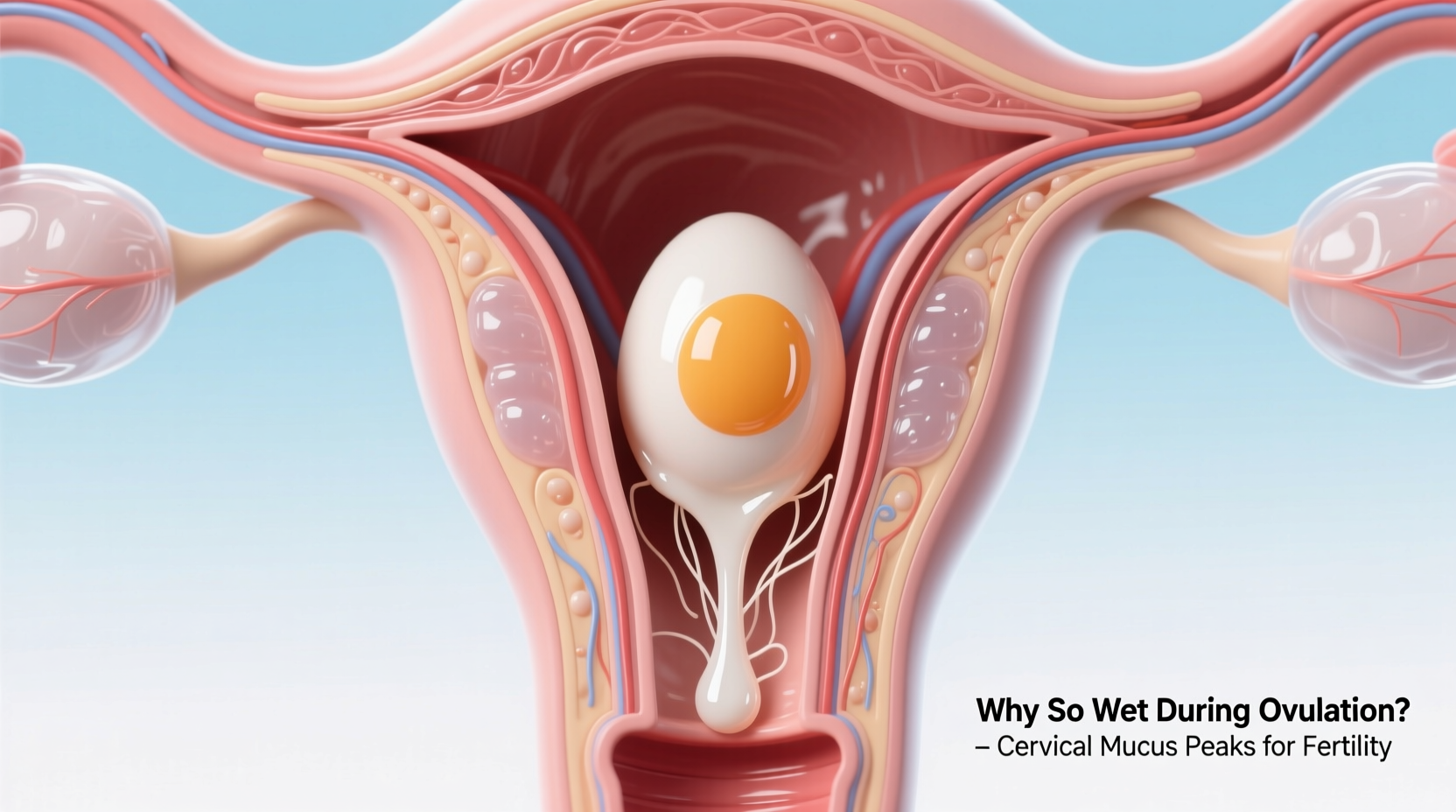 why so wet during ovulation understanding cervical mucus
