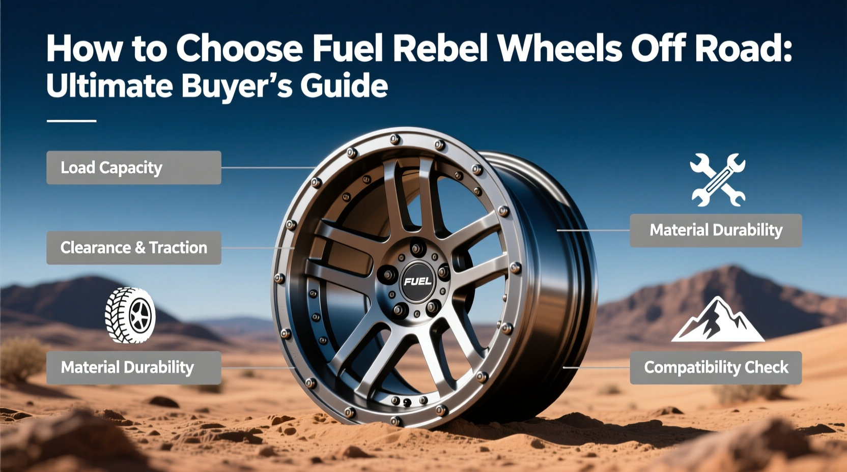 Fuel Rival Wheel How to Choose Fuel Rebel Wheels Off Road: Ultimate Buyer's Guide