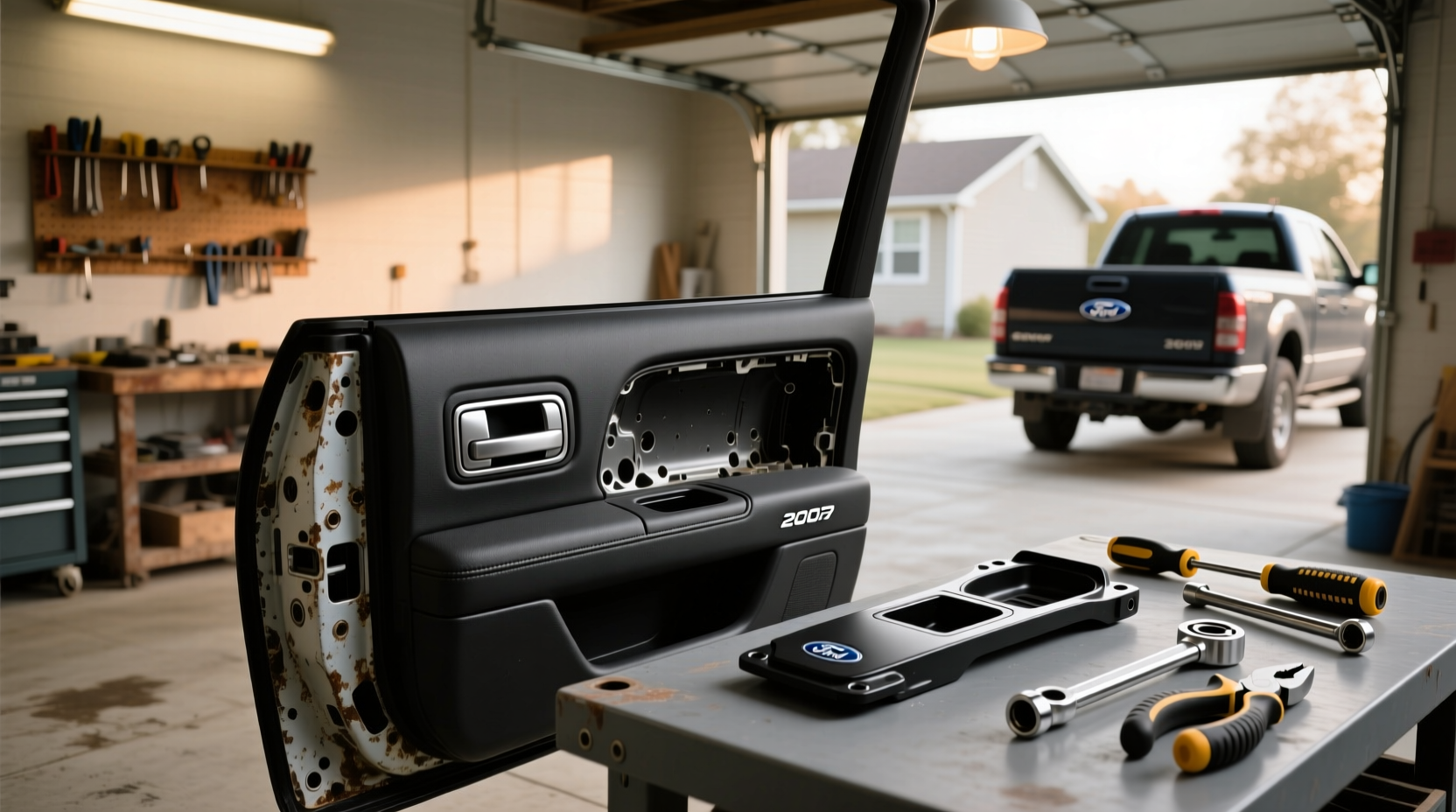 2007 ford ranger door handle replacement guide