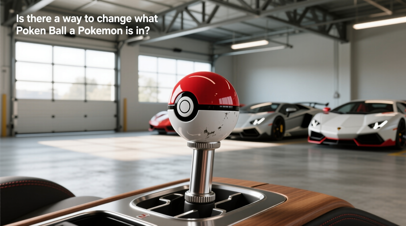 pokeball shift knob,Is there a way to change what Poké Ball a Pokémon is in? buying guide