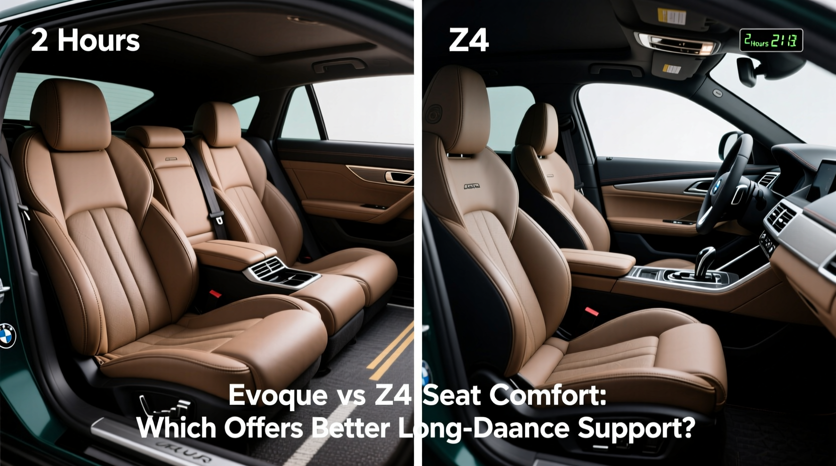 evoque vs z4 seat comfort